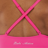 ANTHEM TWIST BRALETTE - DRAGON FRUIT