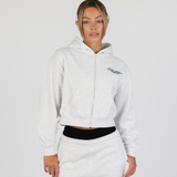 TRAINING CLUB ZIP UP HOODIE - MARBLE
