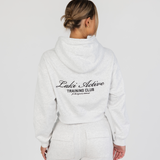 TRAINING CLUB ZIP UP HOODIE - MARBLE