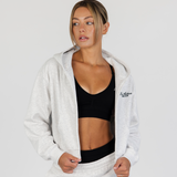 TRAINING CLUB ZIP UP HOODIE - MARBLE