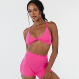 ANTHEM TWIST BRALETTE - DRAGON FRUIT