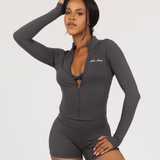 ANTHEM SCULPT JACKET - COAL