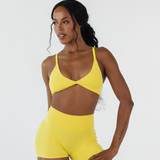 ANTHEM TWIST BRALETTE - PINA COLADA