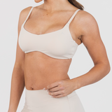 MONROE SPORTS BRA - PEARL