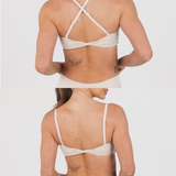 MONROE SPORTS BRA - PEARL