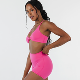 ANTHEM TWIST BRALETTE - DRAGON FRUIT