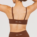 ANTHEM TWIST BRALETTE - BRANDY