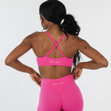 ANTHEM TWIST BRALETTE - DRAGON FRUIT