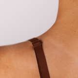 ANTHEM TWIST BRALETTE - BRANDY