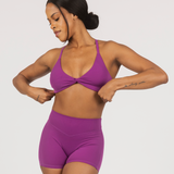 ANTHEM TWIST BRALETTE - ROYAL