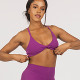 ANTHEM TWIST BRALETTE - ROYAL