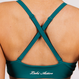 ANTHEM TWIST BRALETTE - EMERALD