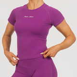 ANTHEM SCULPT TEE - ROYAL