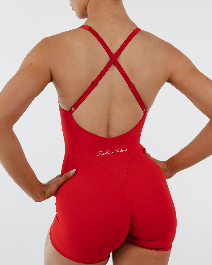 ANTHEM BODYSUIT - LAVA