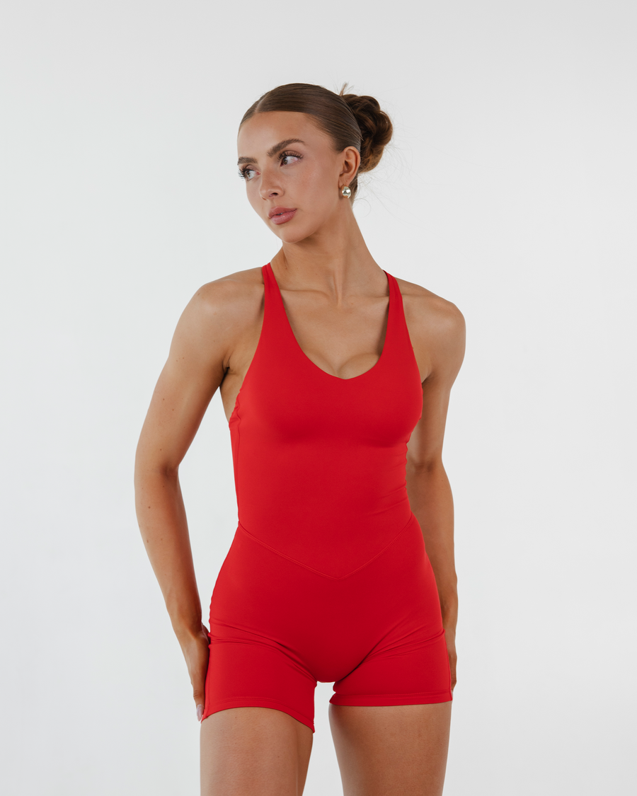 ANTHEM BODYSUIT - LAVA