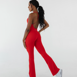 ANTHEM FLARE BODYSUIT - LAVA