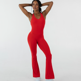 ANTHEM FLARE BODYSUIT - LAVA
