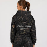 TRAINING CLUB ZIP UP HOODIE - BLACK CAMO