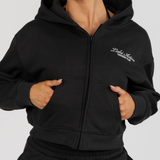 TRAINING CLUB ZIP UP HOODIE - SLATE