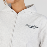 TRAINING CLUB ZIP UP HOODIE - MARBLE