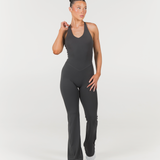 FLEXLUX FLARE BODYSUIT - COAL