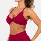 FLEXLUX™ TWIST BRALETTE - CHATEAU
