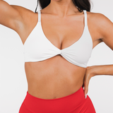 ANTHEM TWIST BRALETTE - FROST