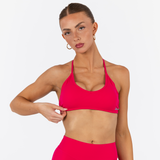 FLEXLUX™ HALTER BRALETTE - HEAT