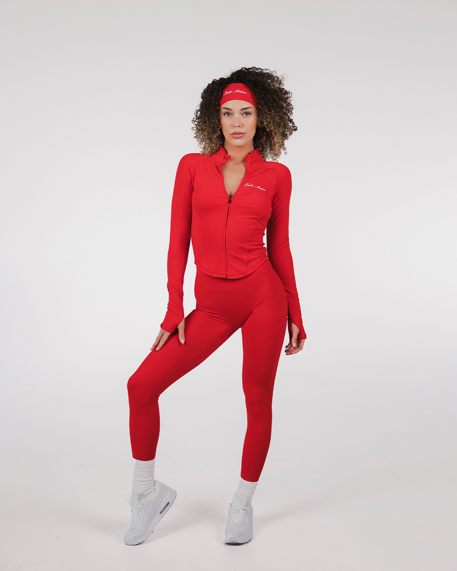 ANTHEM SCULPT JACKET - LAVA