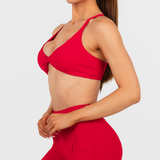 FLEXLUX™ TWIST BRALETTE - LAVA
