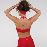 ANTHEM TWIST BRALETTE - LAVA