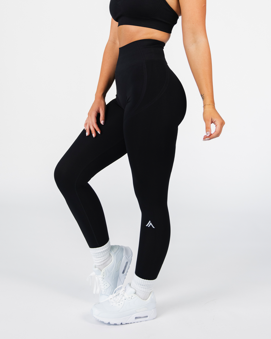 LAKI ACTIVEWEAR ICON LEGGINGS BLACK WOMENS YOGA WORKOUT PANTS SEAMLESS