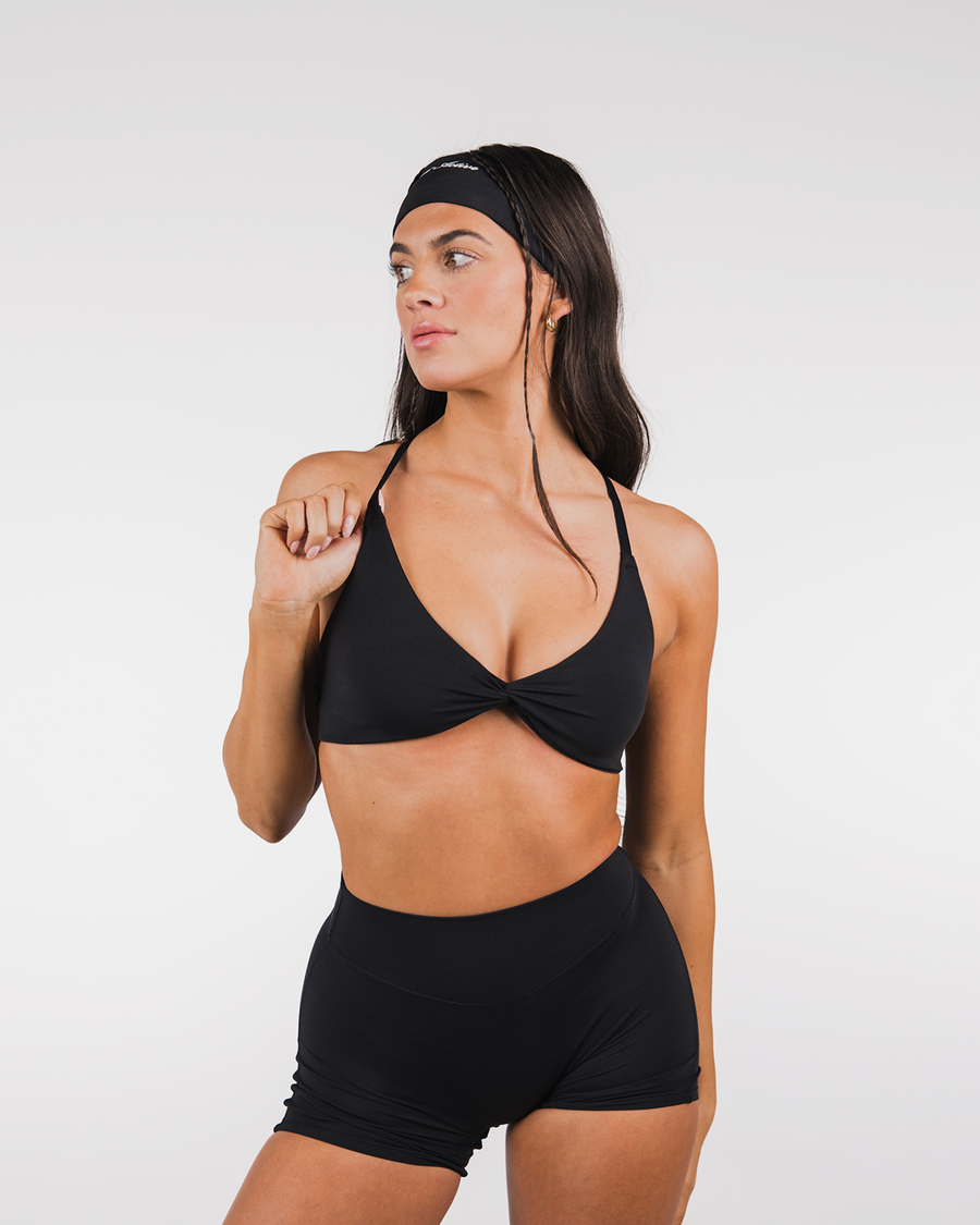 ANTHEM TWIST BRALETTE - MIDNIGHT