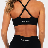 FLEXLUX™ TWIST BRALETTE - MIDNIGHT