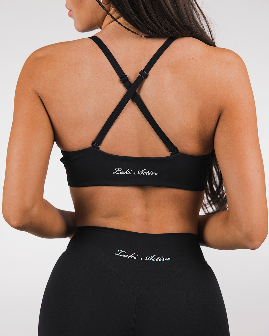 ANTHEM TWIST BRALETTE - MIDNIGHT