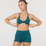 FLEXLUX TWIST BRALETTE - PACIFIC