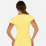 FLEXLUX™ SCULPT TEE - SUNKISSED