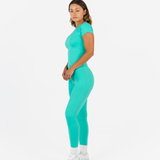 FLEXLUX™ SCULPT TEE - SEASIDE