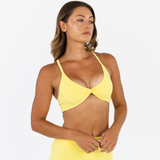 FLEXLUX™ TWIST BRALETTE - SUNKISSED