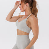 ICON PLUNGE BRA - TITANIUM