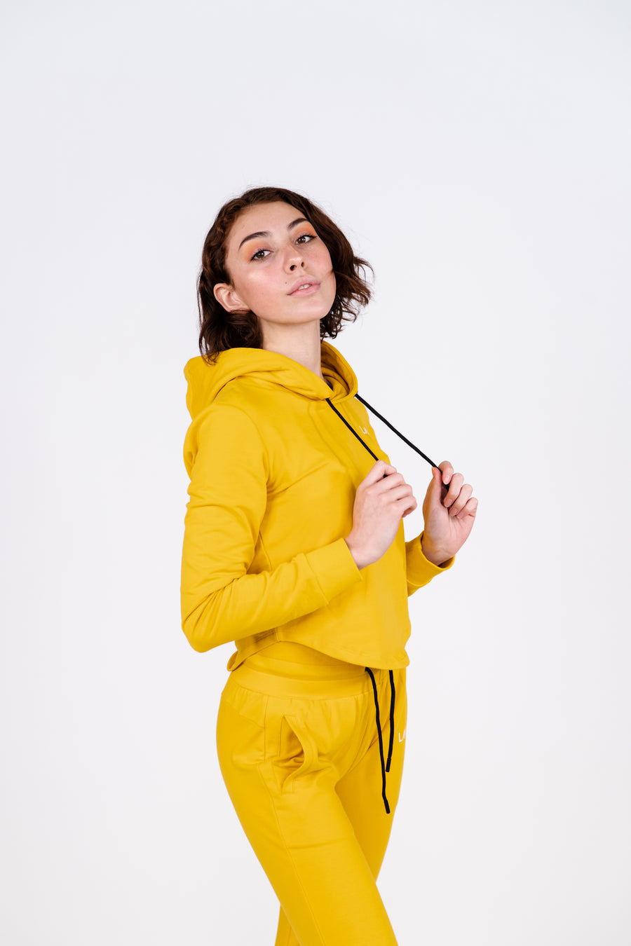 ALTA DROP-CUT HOODIE - DAISY