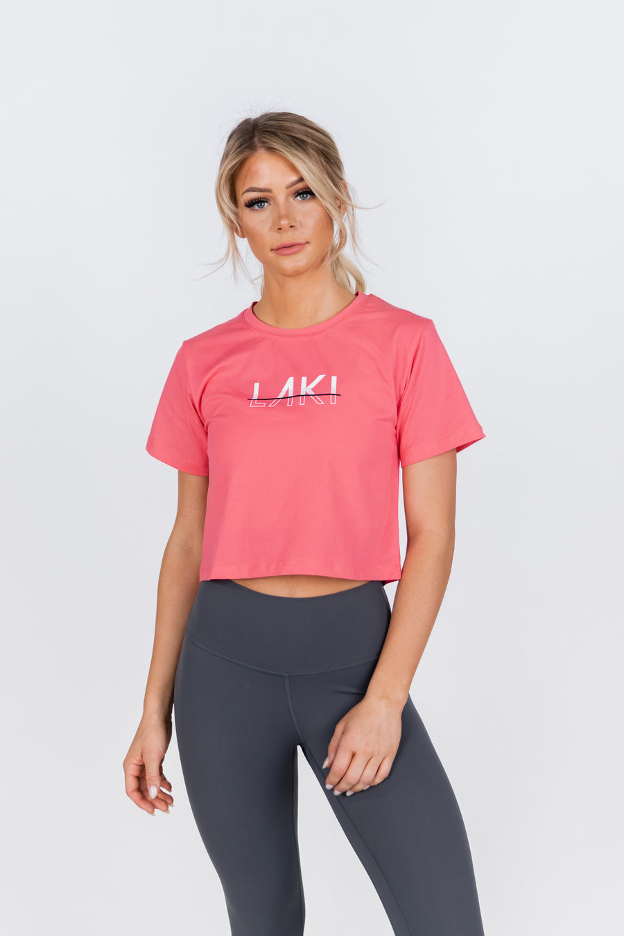 CROSSOVER CROP TEE - AURORA